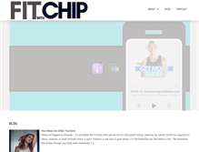 Tablet Screenshot of fitwithchip.com